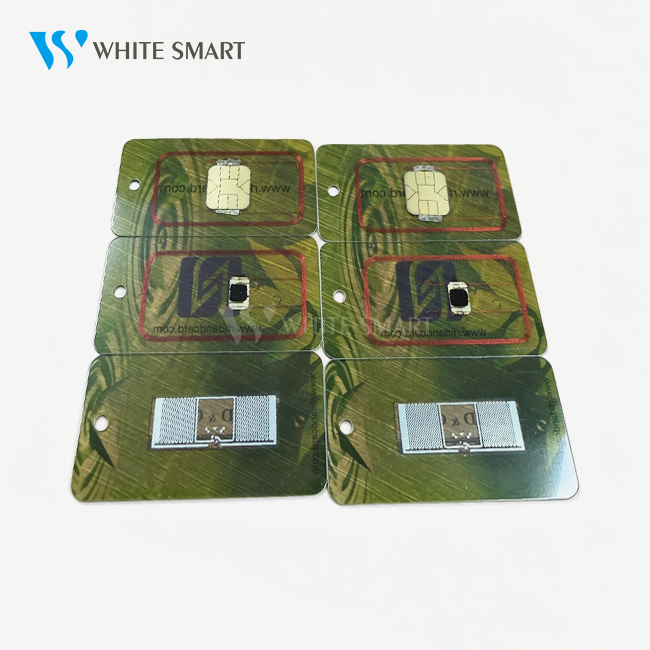 RFID dual interface card